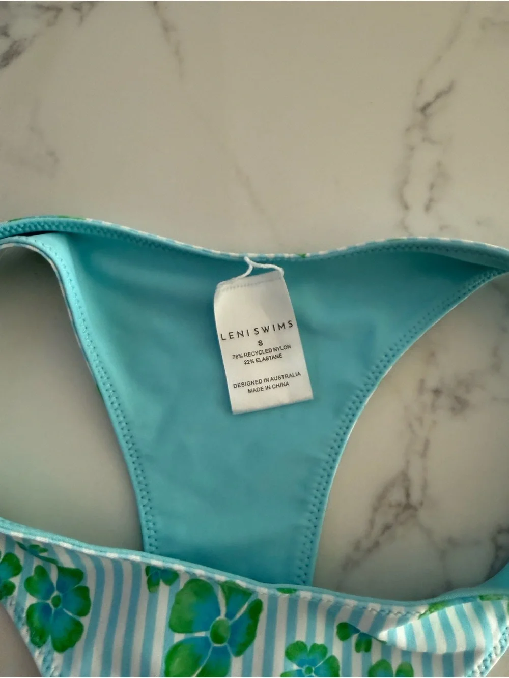 Leni Swims Lena Top & Lottie Bottom Bikini SET - Praia - Size Small
